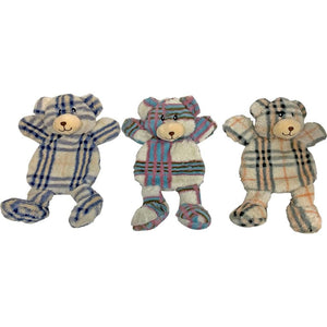 Multipet Berman Bear Dog Toy, Color Varies