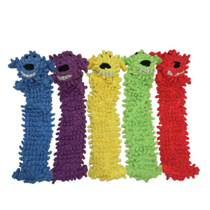 Multipet Jouet pour chien léger Loofa souple, couleur variable