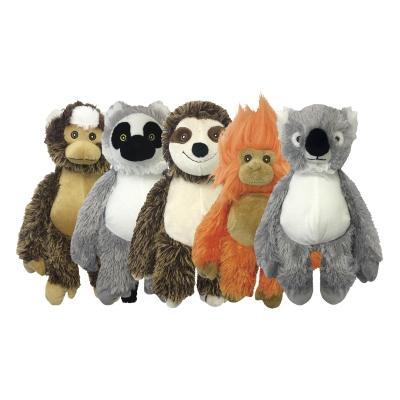 Multipet Bark Buddies Jouet pour chiens, personnage variable, 10-pouces
