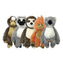 Multipet Bark Buddies Jouet pour chiens, personnage variable, 10-pouces