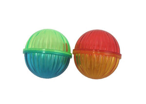 Multipet Lattice Balls Cat Toy, Color Varies