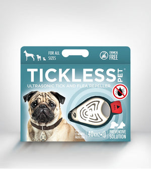 Tickless Classic Ultrasonic Tick & Flea Repeller For Dogs, Beige