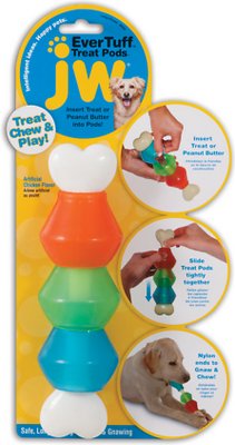 JW Pet Nylon Treat Pod Dog Toy