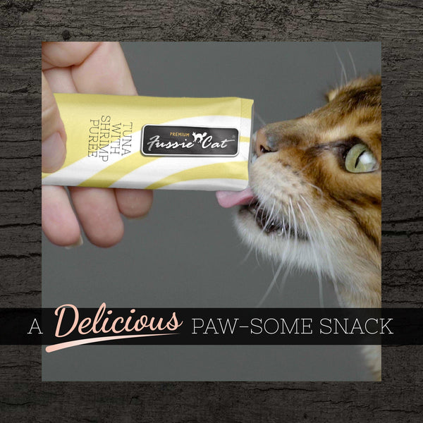 Fussie Cat Tuna with Shrimp Puree Cat Treats