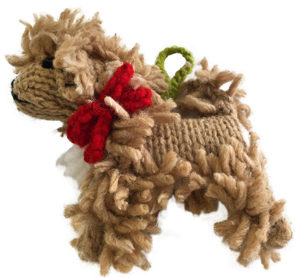 Chilly Dog Doodle Dog Ornament
