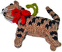 Chilly Dog Tabby Cat Ornament, Brown