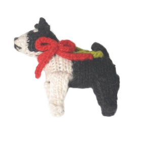 Chilly Dog Boston Terrier Dog Ornament