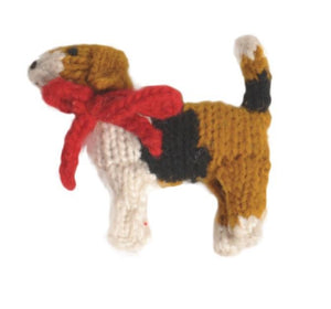 Chilly Dog Beagle Dog Ornament