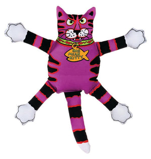 Fat Cat Incredible Strapping Yankers Serpent Jouet pour chien, couleur variable