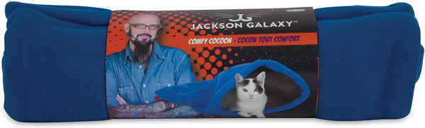 Jackson Galaxy Comfy Cocoon Cat Toy, Blue