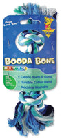 Booda Jouet os en corde à 2 nœuds pour chien, multicolore