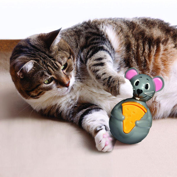 KONG Bat-A-Bout Chime Mouse Cat Toy