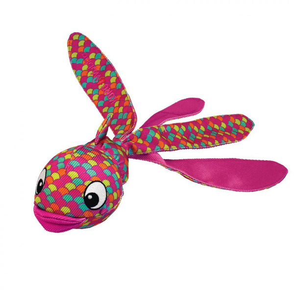 KONG Wubba Finz Dog Toy, Pink