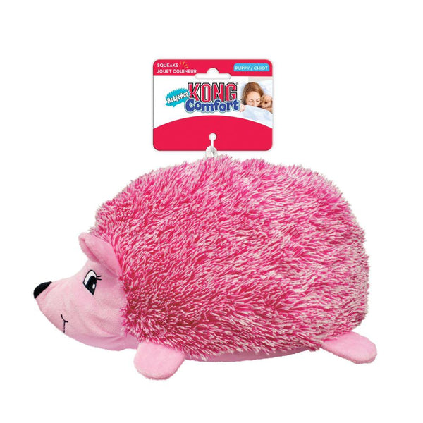 KONG Comfort HedgeHug Puppy Dog Toy, Color Varies