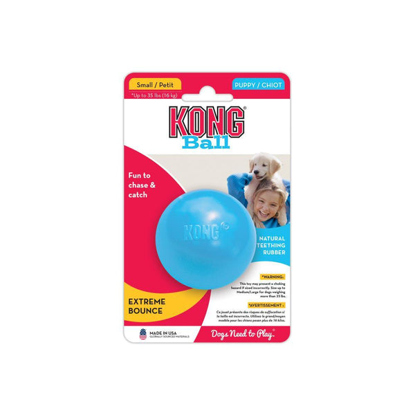 KONG Puppy Ball with Hole Dog Toy
