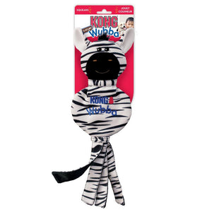 KONG Wubba No Stuff Zebra Jouet pour chien