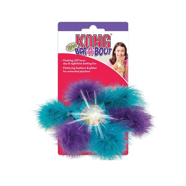 KONG Bat-A-Bout Flicker Flurry Jouet pour chat