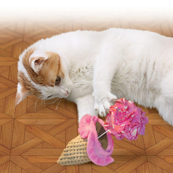 KONG Crackles Scoopz Jouet pour chat, assorti