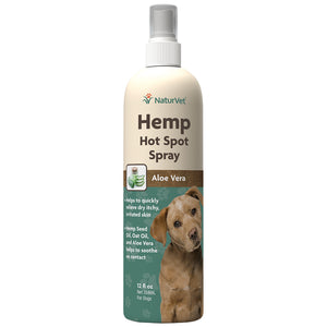 Naturvet Aloe Vera H Hot Spot Spray for Dogs