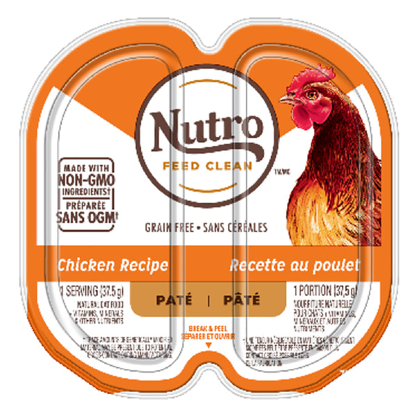 Nutro Chicken Pate Cat Food Trays