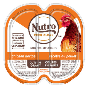 Nutro Chicken Cuts in Gravy Cat Food Trays