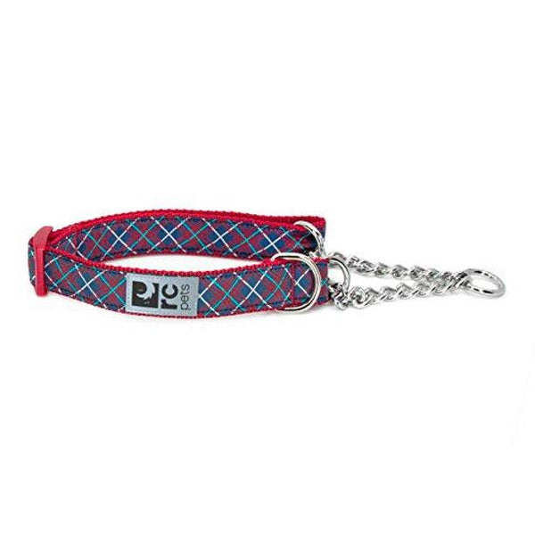 RC Pets Training Dog Collar, Navy Tartan
