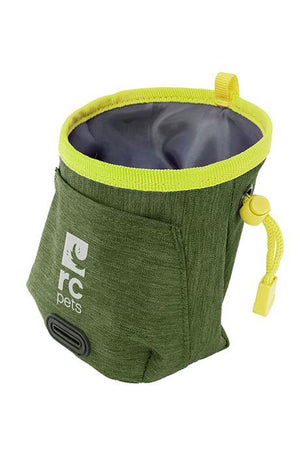 RC Pets Essential Dog Treat Bag, Heather Olive, One-Size