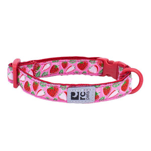 RC Pets Kitty Breakaway Cat Collar, Strawberries, 8-10-in
