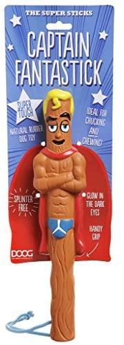 DOOG The Super Sticks Jouet pour chien Captain Fantastick