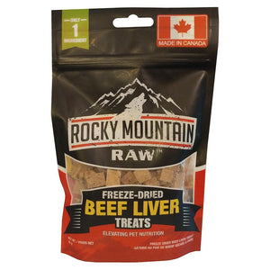 Rocky Mountain Raw Beef Liver Freeze-Dried Dog Treats