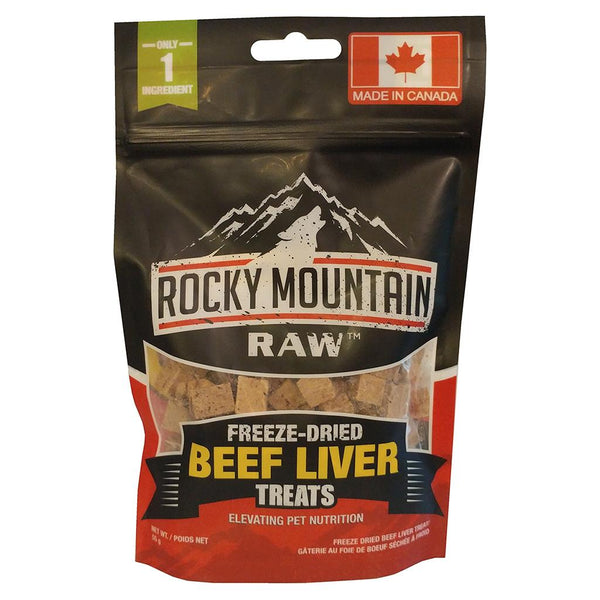 Rocky Mountain Raw Beef Liver Freeze-Dried Dog Treats