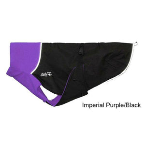 Chilly Dogs Great White North Dog Coat, Imperial Purple/ Black Shell