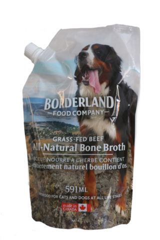 Borderland Bone Broth Beef for Dogs & Cats