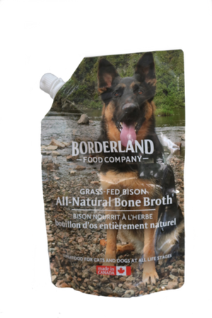 Borderland Bone Broth Bison for Dogs & Cats