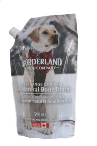 Borderland Bone Broth Chicken for Dogs & Cats