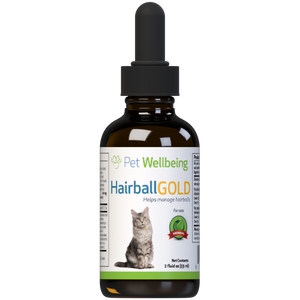 Pet Wellbeing Hairball Gold