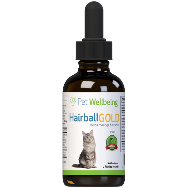 Pet Wellbeing Hairball Gold
