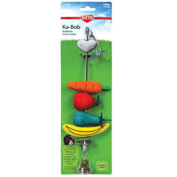 Kaytee Ka-Bob Refillable Treat Holder Small Animal Toy