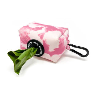 Bcuddly Porte-sacs à déjections, Rose
