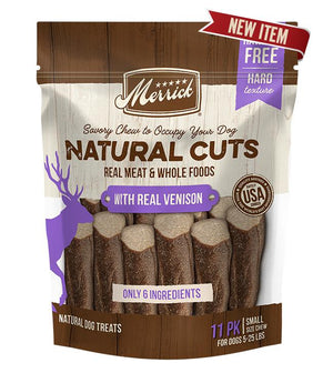 Merrick Natural Cuts Venison Dog Treats