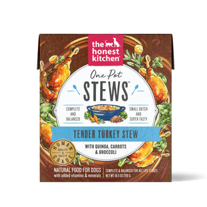 The Honest Kitchen One Pot Stews Tender Turkey Stew Wet Dog Food