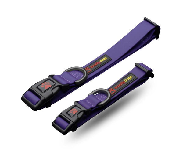 smellydogz Collier ajustable Confort pour chien, Violet