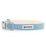 Pawtanical Dog Collar, Lake Blue