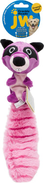 JW Pet Jouet pour chien Crackle Heads Ricky le Raton Laveur, Moyen