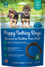 N-Bone Anneaux de dentition pour chiots Goût saumon Friandises pour chiens