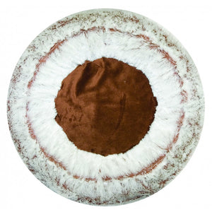 CUMFY-O's Panier ultra doux pour animaux, Blanc