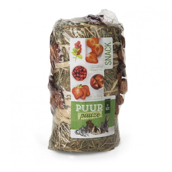 Witte Molen PUUR Pauze Hay Roll Fruit Small Animal Treats
