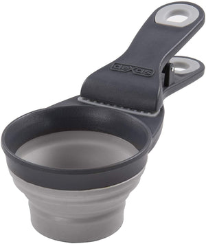 Dexas Collaspible Klip Scoop, Grey