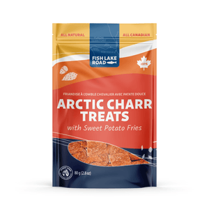 Fish Lake Friandises pour chiens omble chevalier arctique et patate douce