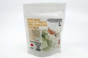 Happy Days Raw Goat Cheese with Spirulina Dog & Cat Treats